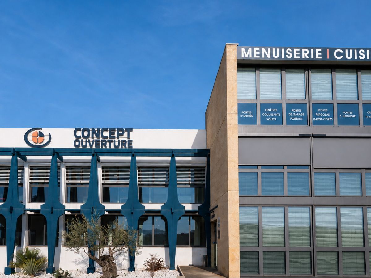 Le siège de Concept Ouverture à Vitrolles